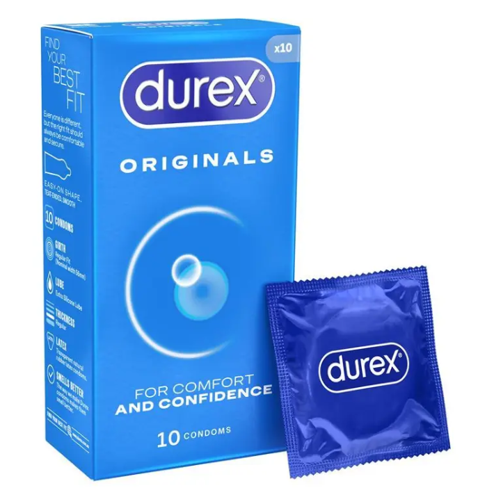 Durex 杜蕾斯 Regular Fit 激情裝 乳膠安全套 10片裝