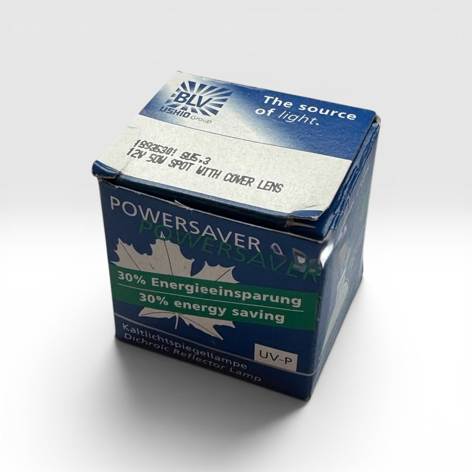 BLV 189353 POWERSAVER 12V 50W GU5.3 聚光（8度）MR16 燈泡 （相當於 75W 燈泡的亮度）