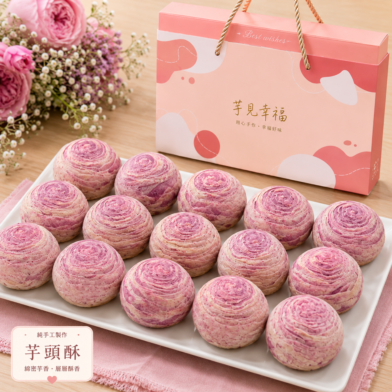 嘉義院∣芋見幸福Q心公益禮盒8入-接單至8/28.陸續出貨日期為9/7