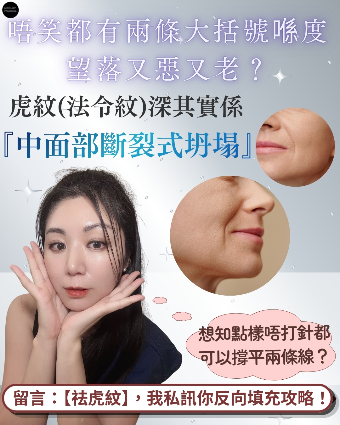 反向填充法令紋攻略