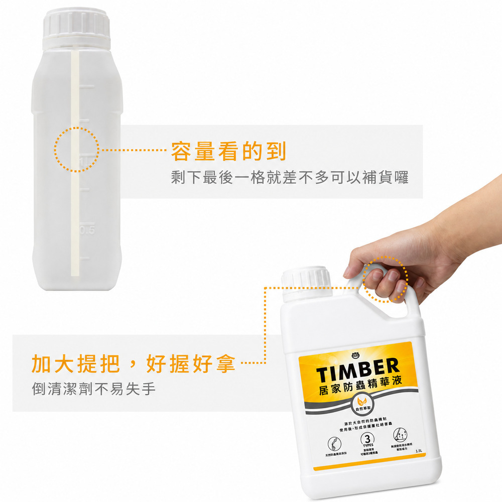 Timber 瓶身介紹
