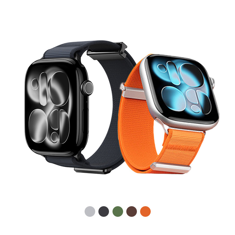 Dux Ducis 透氣針織 磁吸錶帶 Apple Watch 40/41/42/45/46/49mm S11 運動錶帶