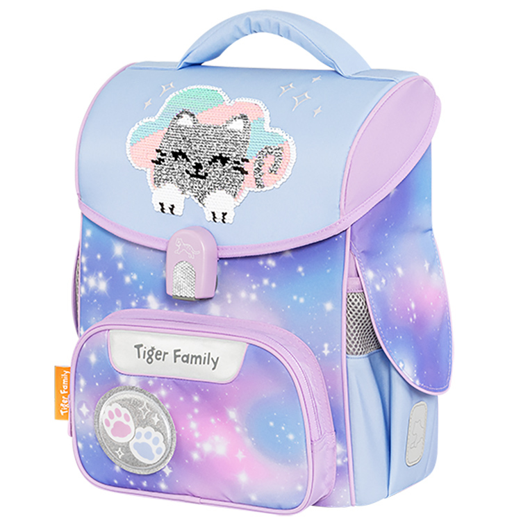 Tiger Family 小學者超輕量護脊書包Pro 2S-雲朵小貓