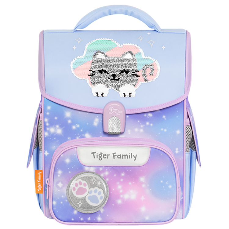 Tiger Family 小學者超輕量護脊書包Pro 2S-雲朵小貓