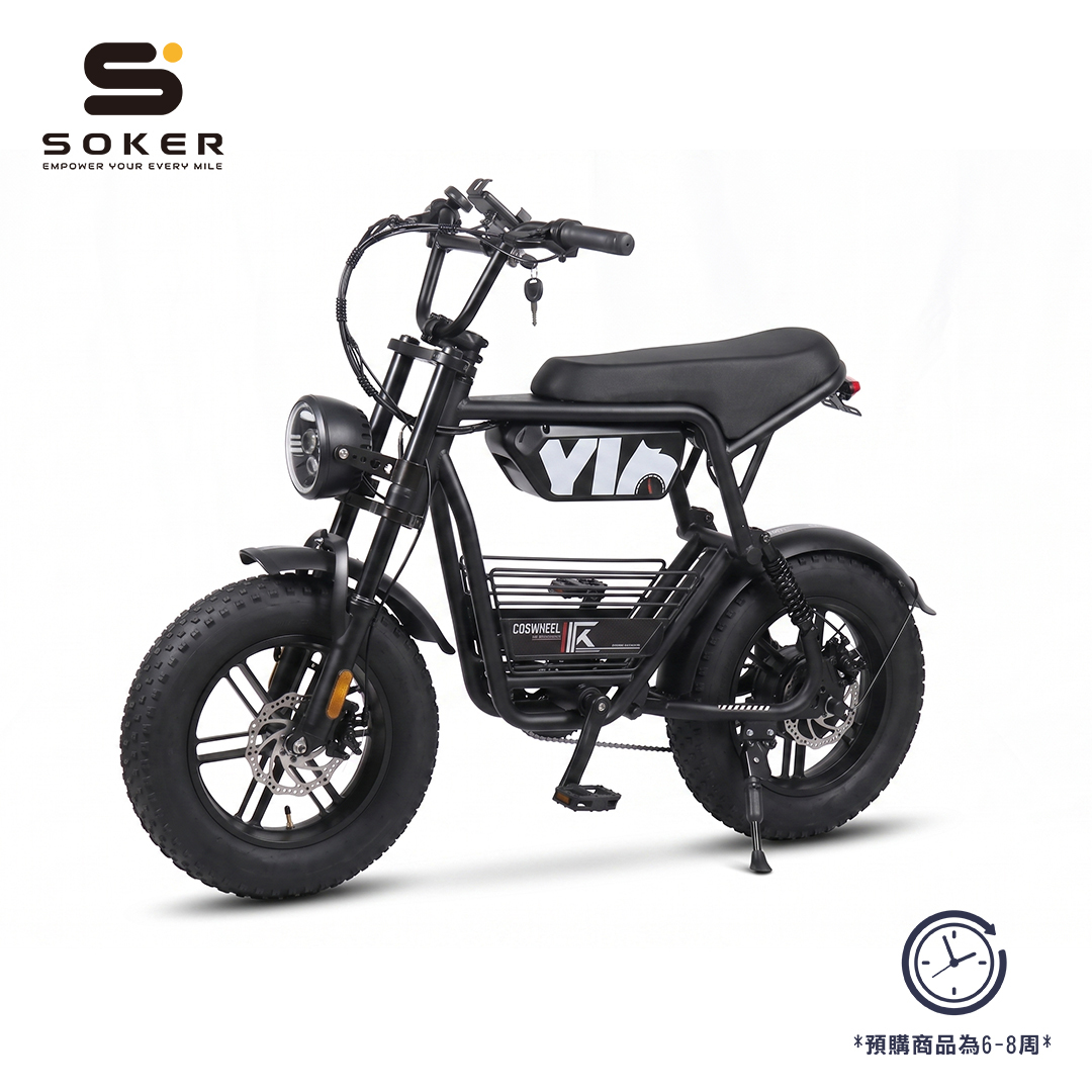 COSWHEEL 電動輔助自行車 NEW  Y16｜  48V500W｜ 15Ah ｜2025獨家產品｜