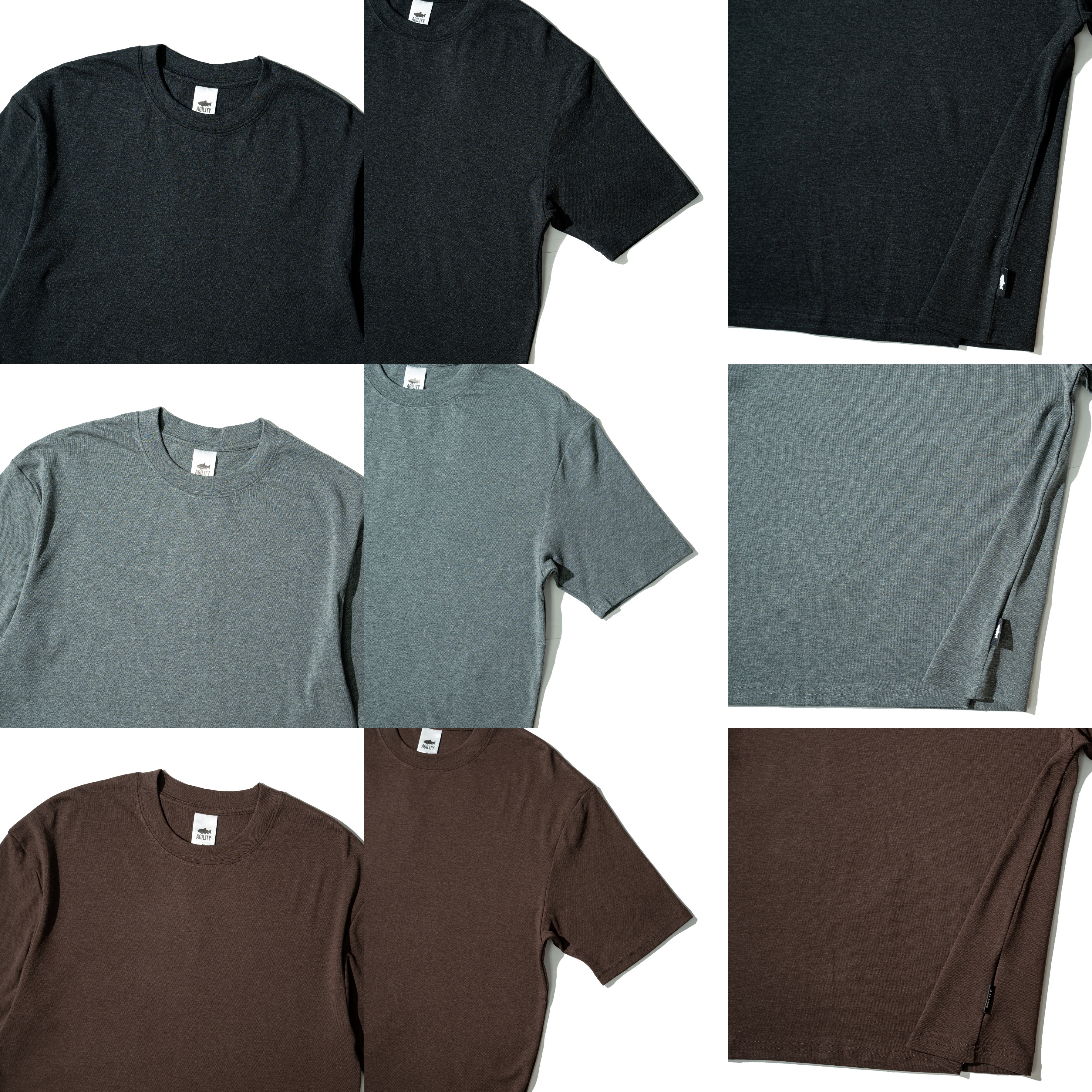 AGILITY Slim Fit Cashmere Tee 天絲混紡 合身短袖上衣 [T03S]