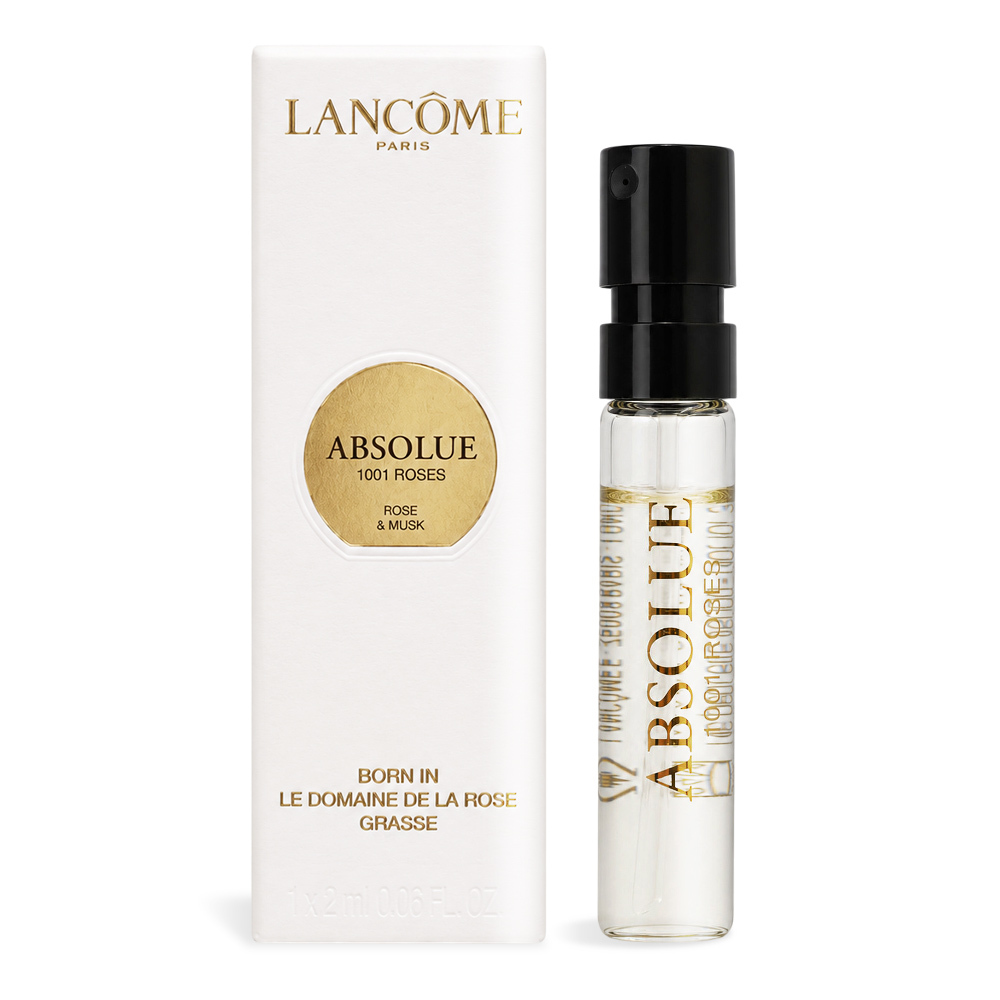 LANCOME 蘭蔻 絕對完美玫瑰臻萃淡香精 1001朵玫瑰(2ml)-隨身針管香水-百貨公司貨
