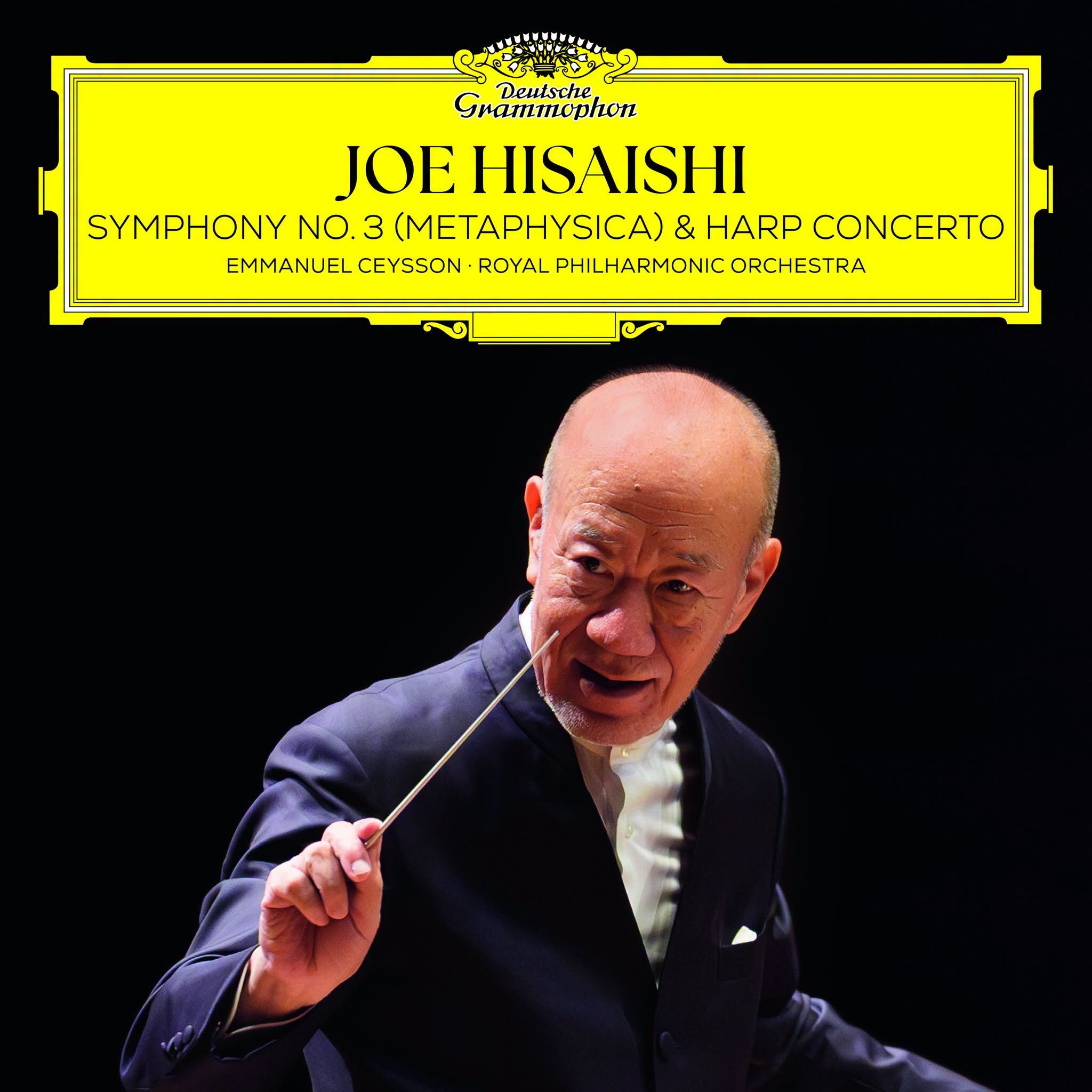 Joe Hisaishi 久石讓: Symphony No. 3 (Metaphysica) & Harp Concerto (CLEAR 2LP)