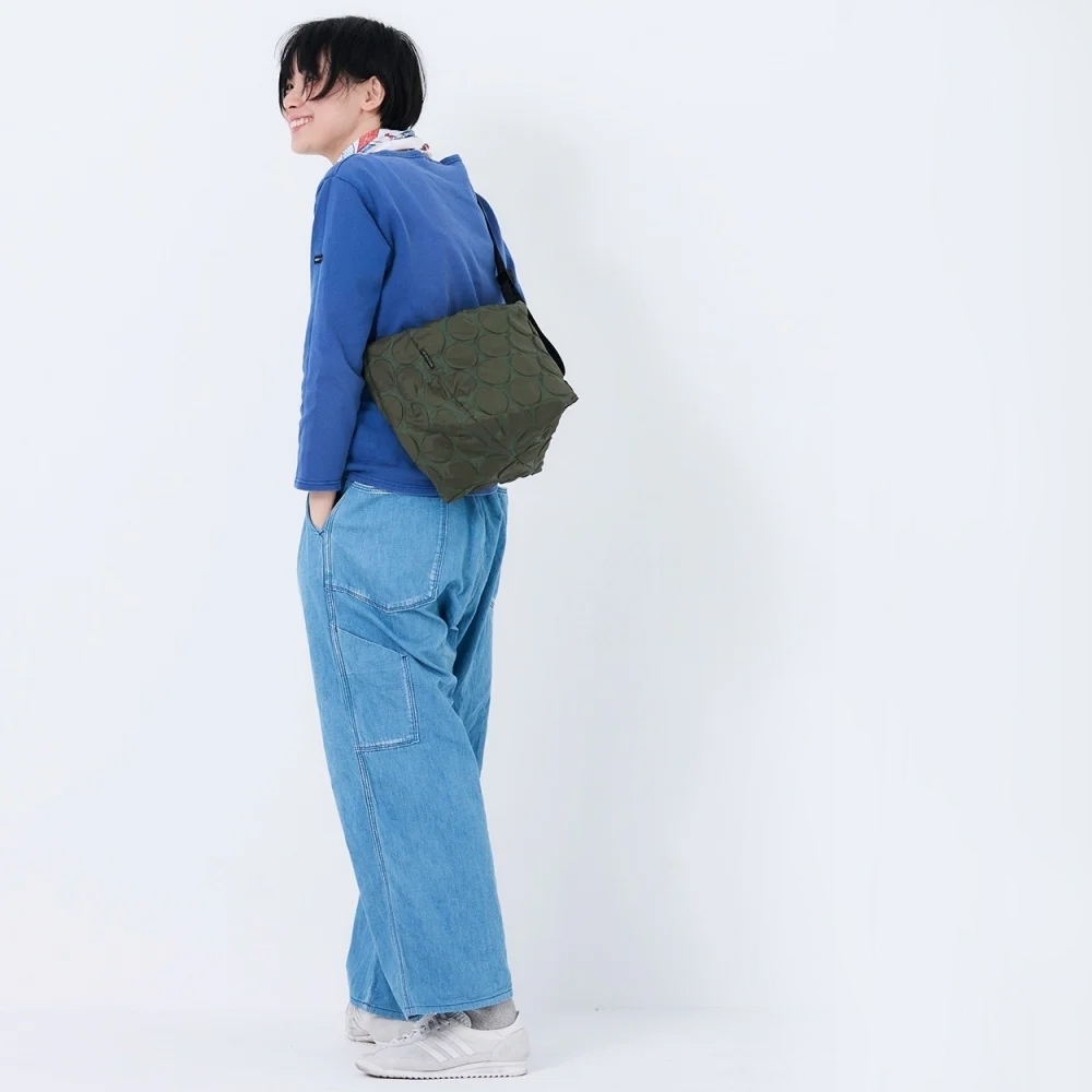 Bag'n'Noun｜DOTS SHOULDER單肩包 S號 - 綠 (70020962OLIVE)