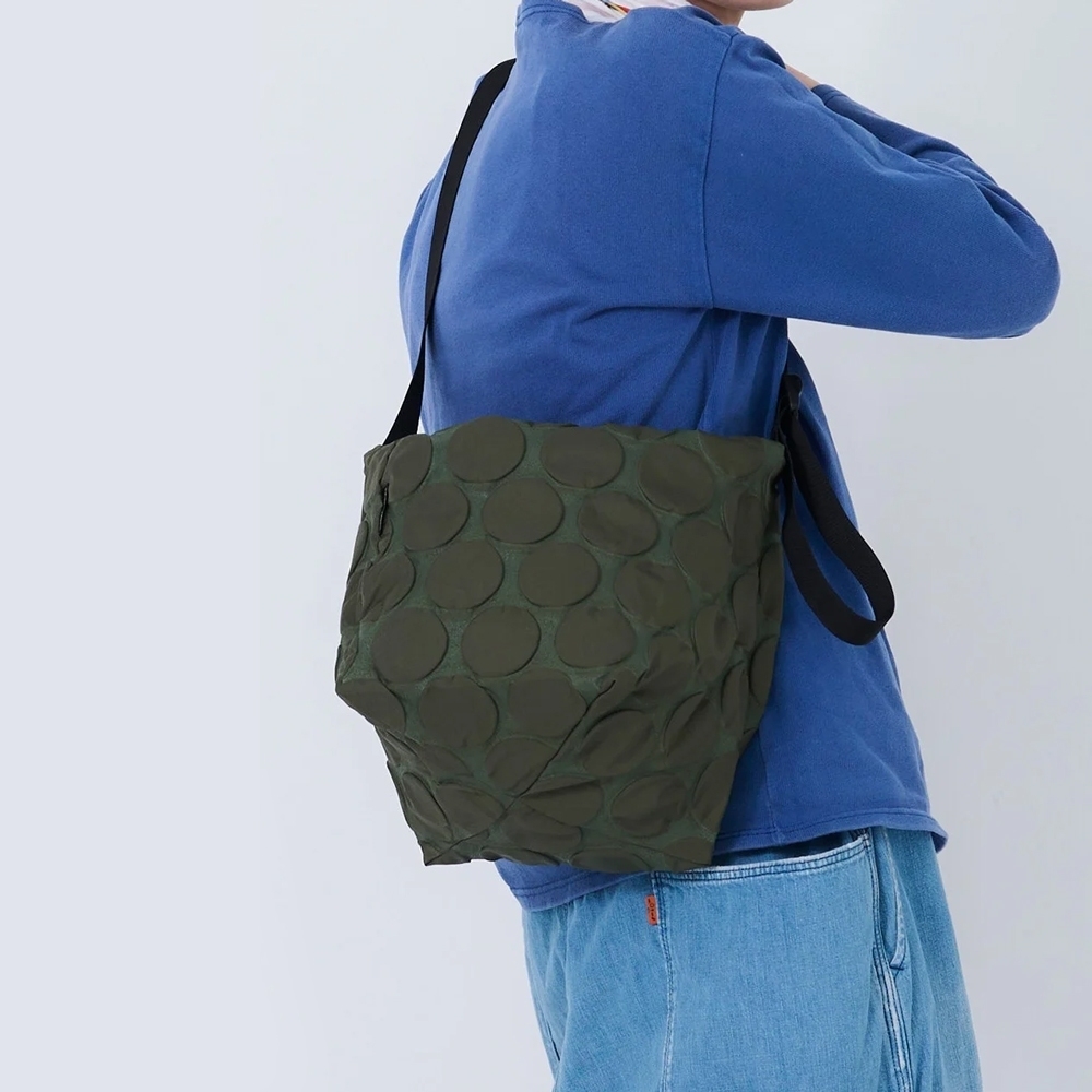 Bag'n'Noun｜DOTS SHOULDER單肩包 S號 - 綠 (70020962OLIVE)