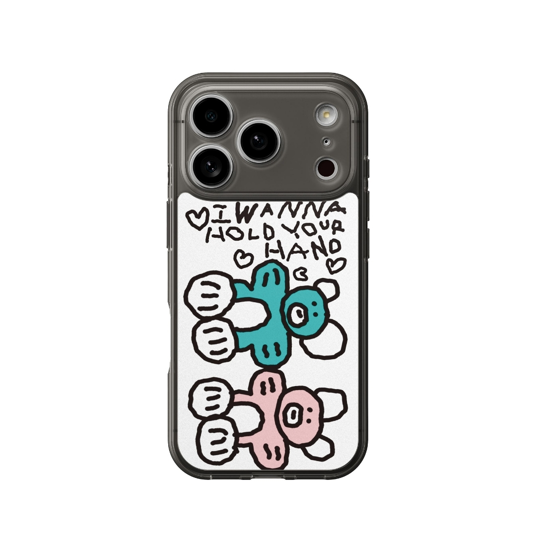 Plabear 手機背貼膜 / 我們一起-VC180