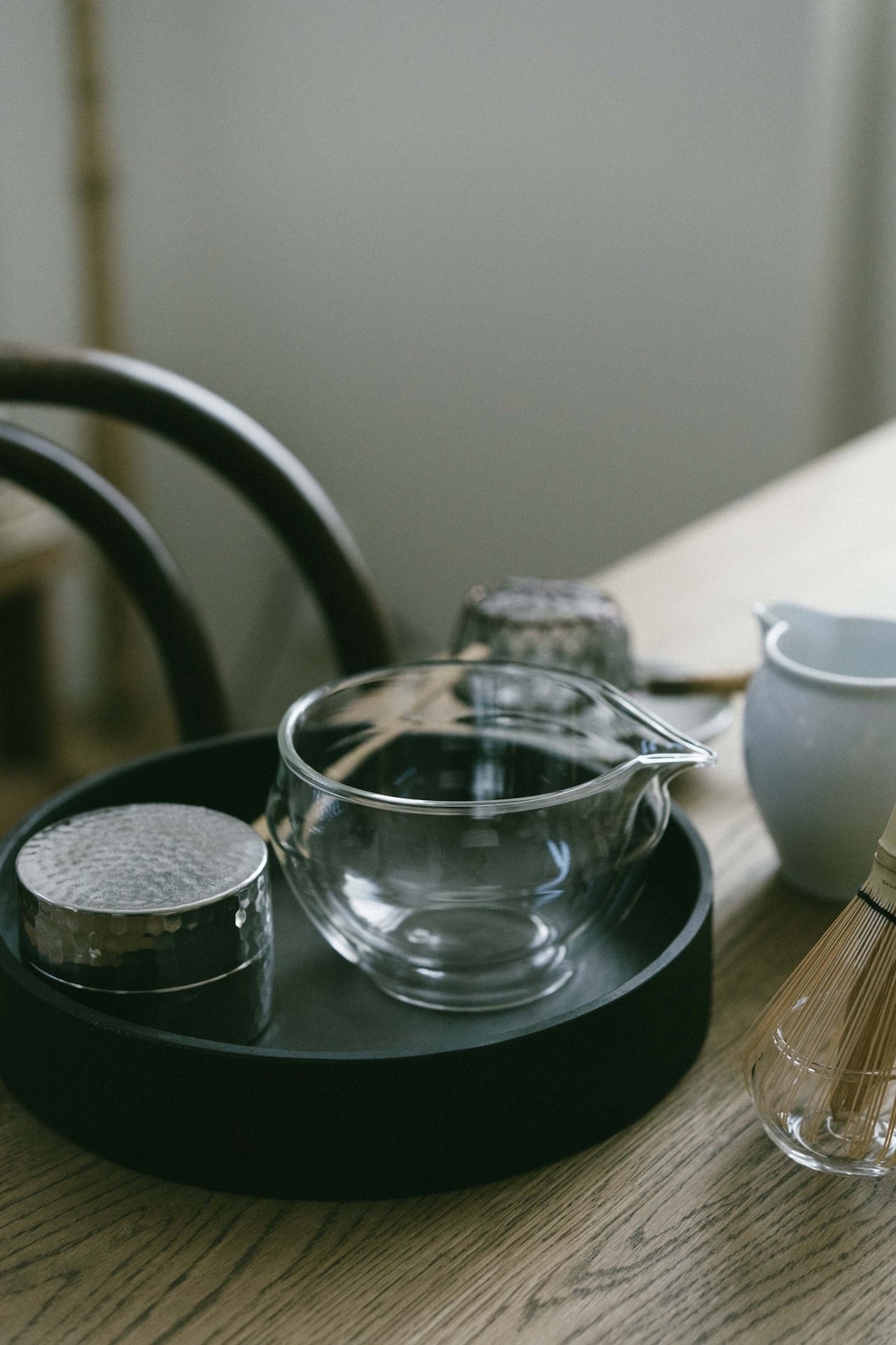ORIGAMI玻璃片口抹茶碗