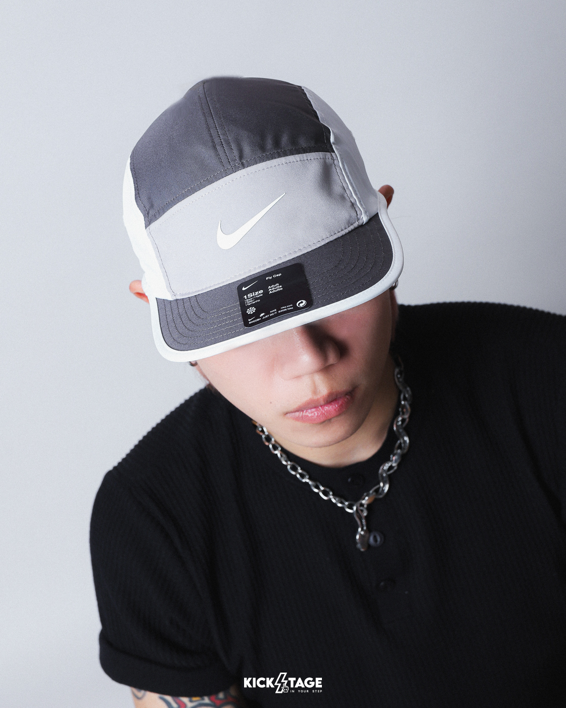NIKE DF FLY CAP 帆白灰 乾爽 速乾 輕盈 透氣 可調式 軟帽 棒球帽 老帽【FB5624-254】NKTF