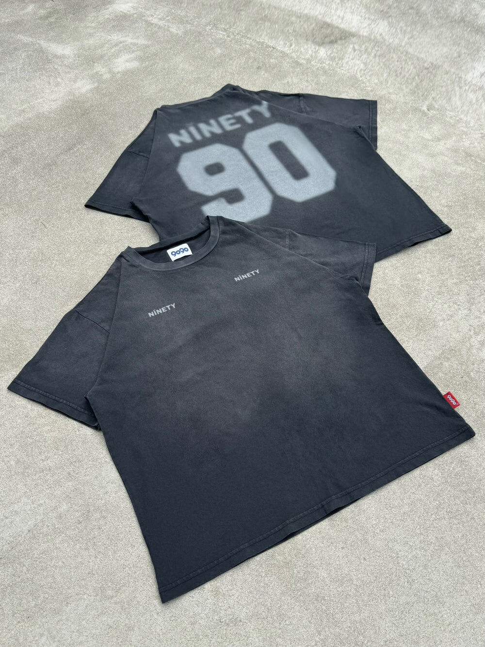 【9090】0725發售 90 編號褪色 Tee