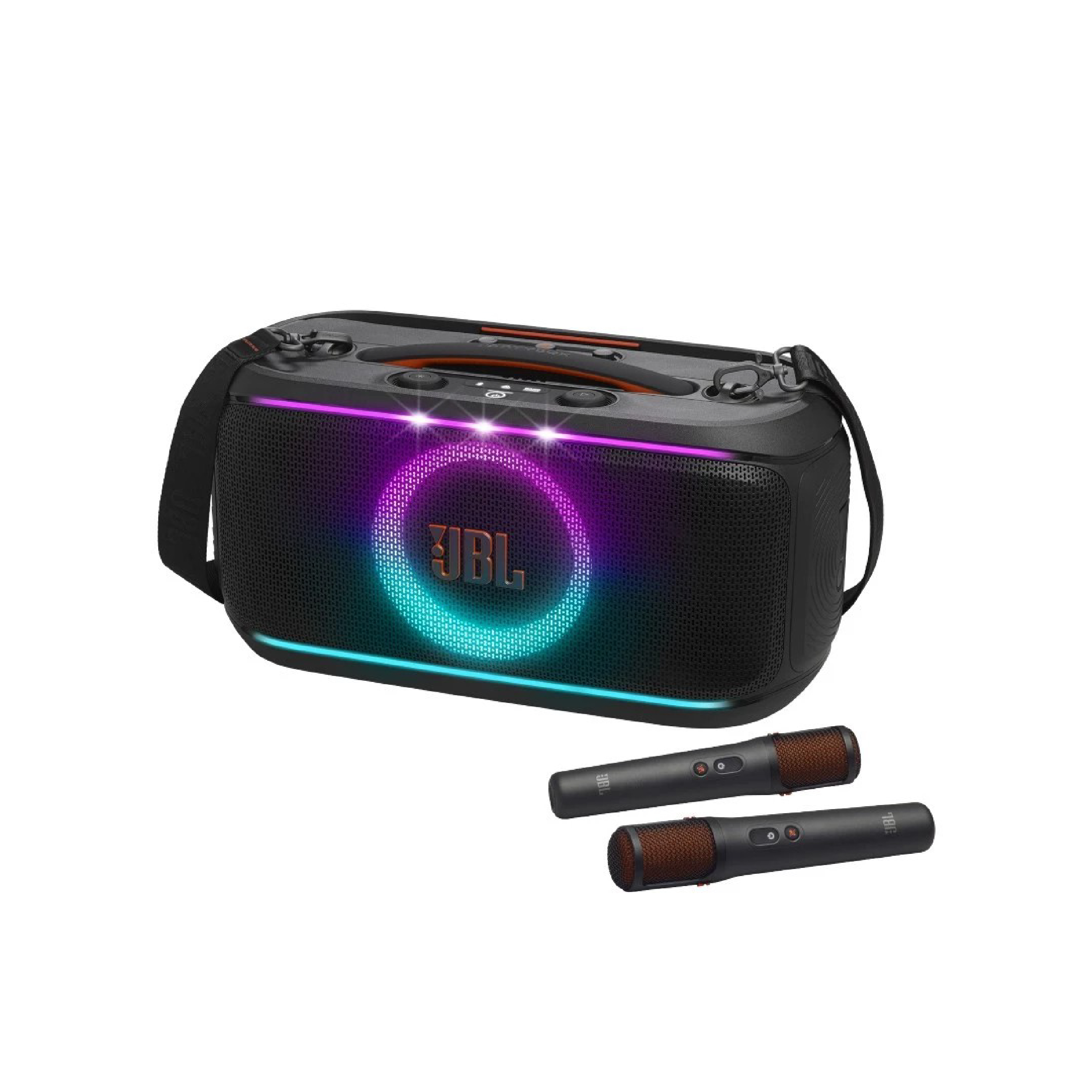 【JBL】PARTYBOX ON-THE-GO 2 PLUS 可攜式AI派對燈光藍牙喇叭