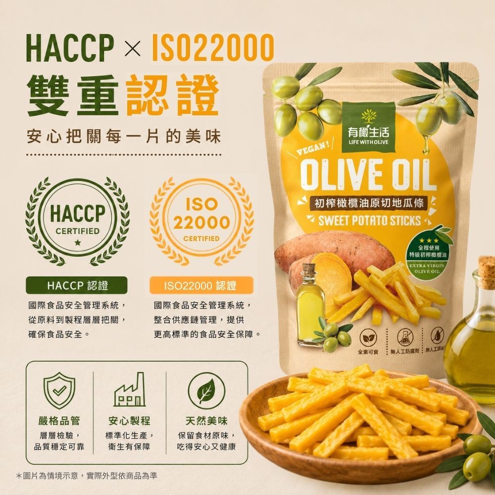 HACCP與ISO22000雙重國家認證工廠製程安全把關