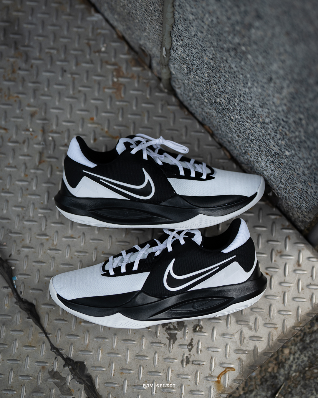 【日本限時連線代購】NIKE  PRECISION VI 低筒 運動 籃球鞋 DD9535-007 黑白 無鞋盒