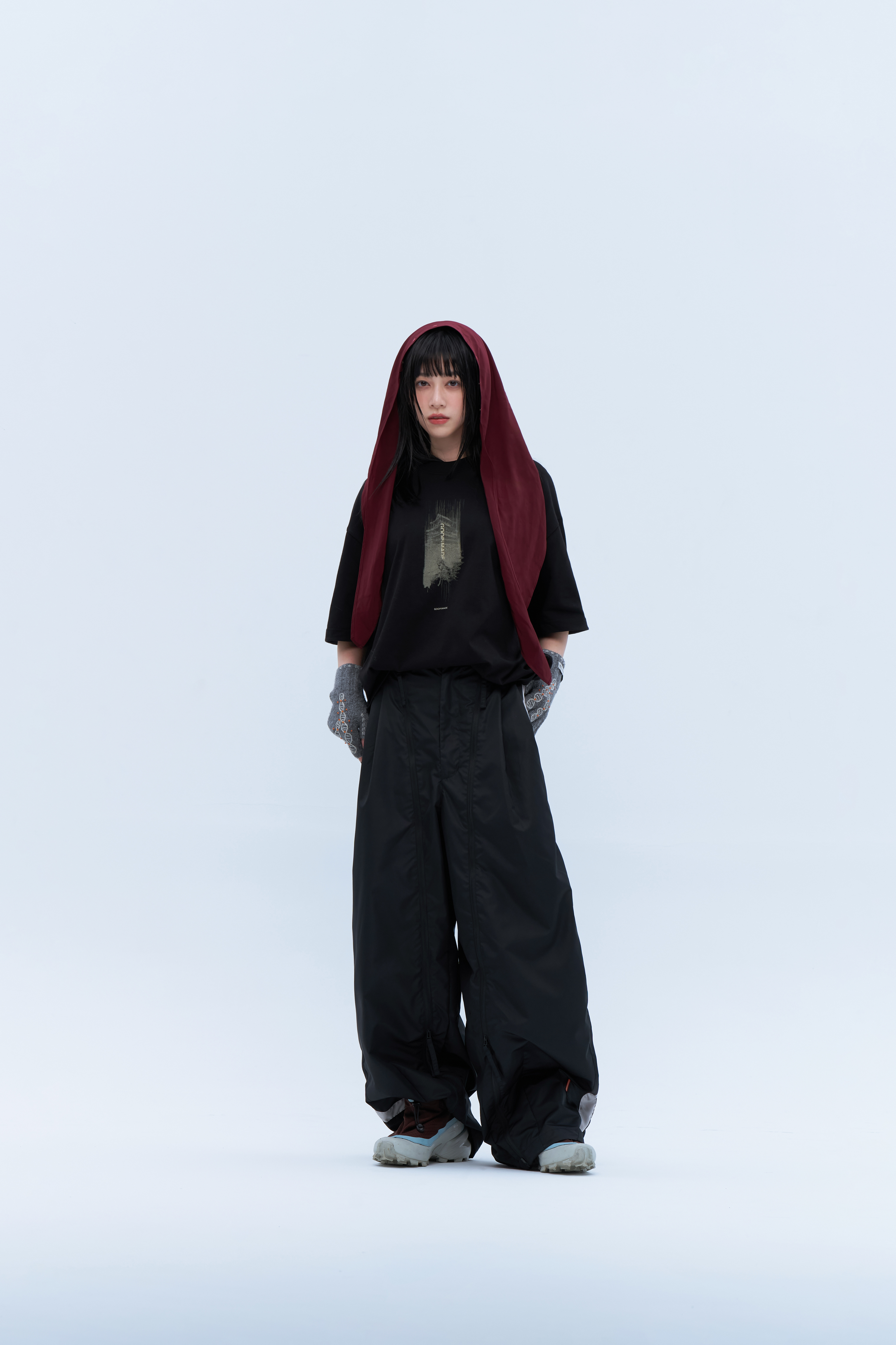 GOOPiMADE GRC-5 宮‧概念圖像短袖 - Black