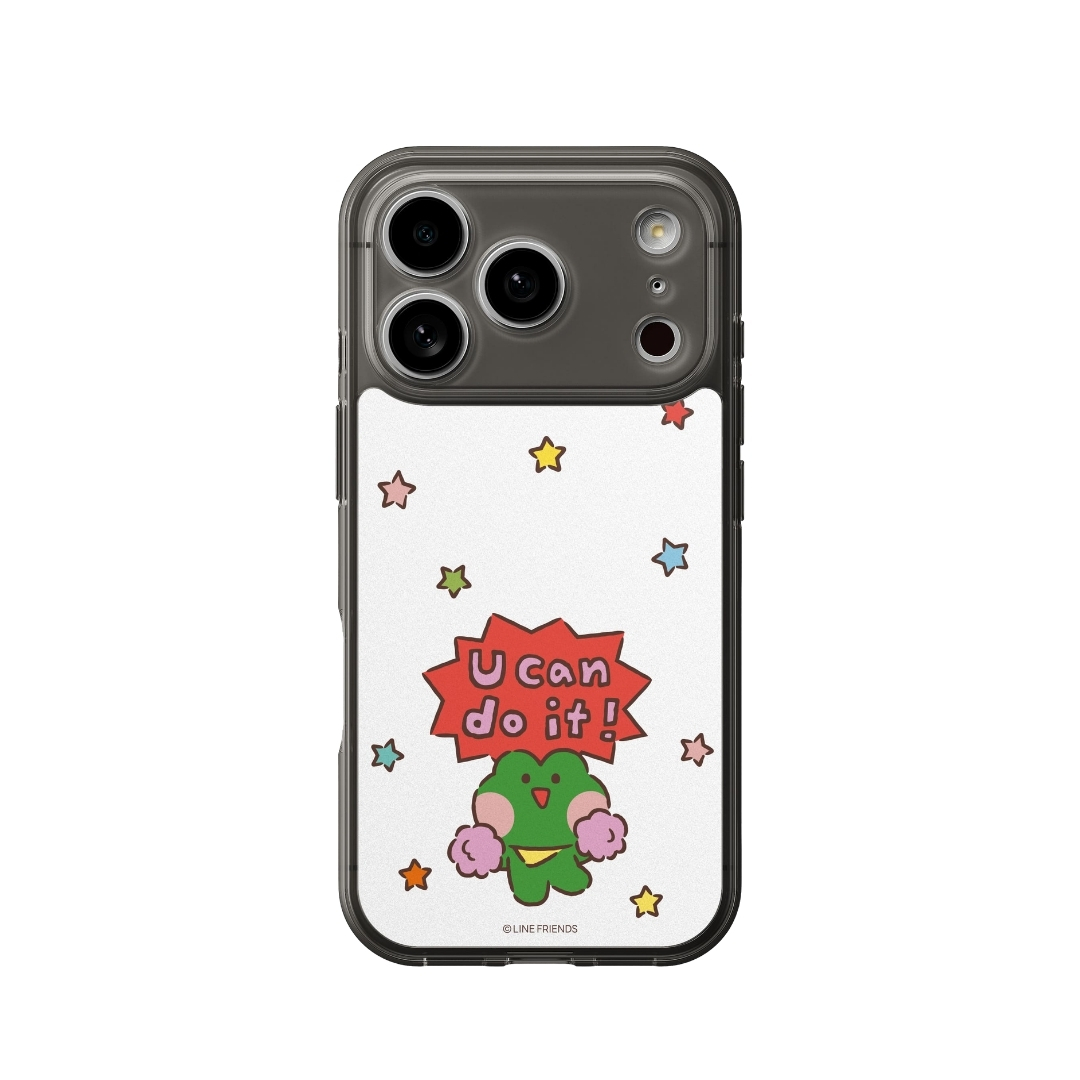 LINE FRIENDS minini 手機背貼膜 / U can do it-VC324