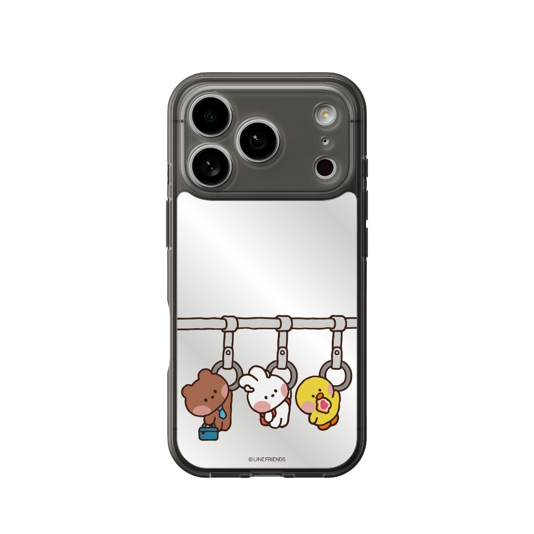LINE FRIENDS minini 手機鏡面背貼膜 / 生活日常-VC317