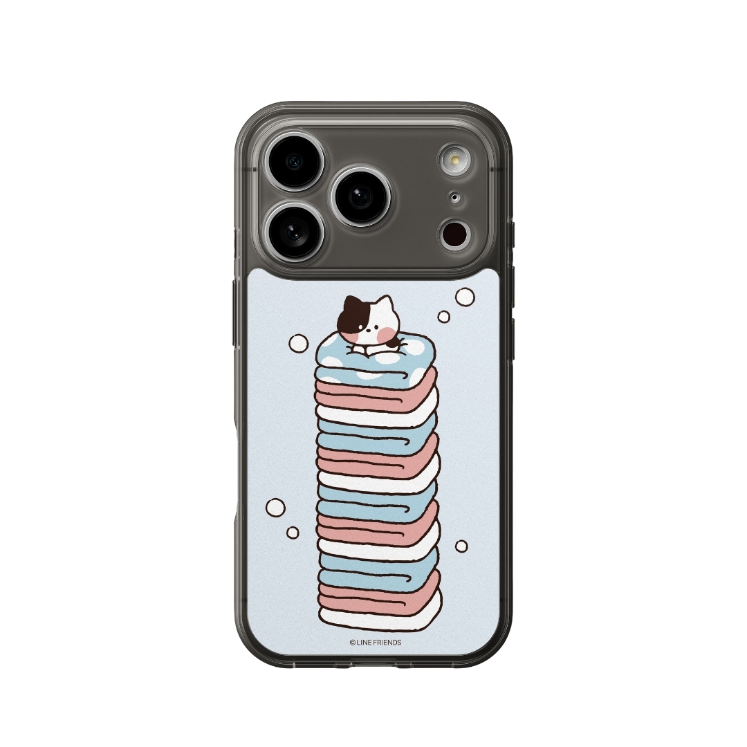 LINE FRIENDS minini 手機背貼膜 / jenini幸福日常-VC315