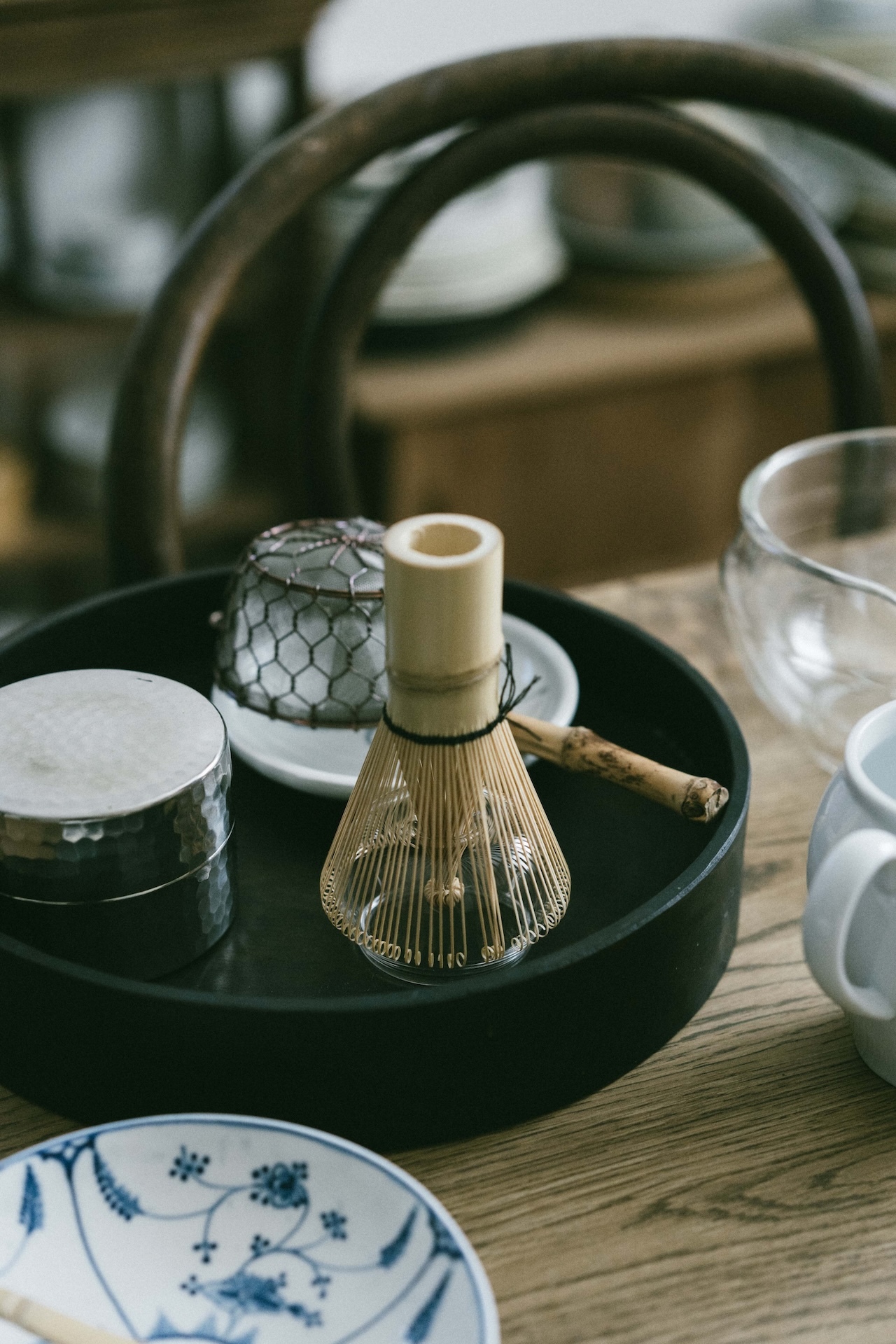 ORIGAMI玻璃抹茶茶筅座