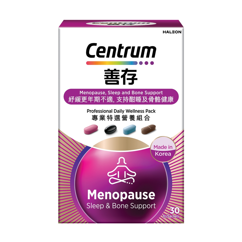 Centrum善存-專業特選營養組合(舒緩更年期不適)1盒 30包