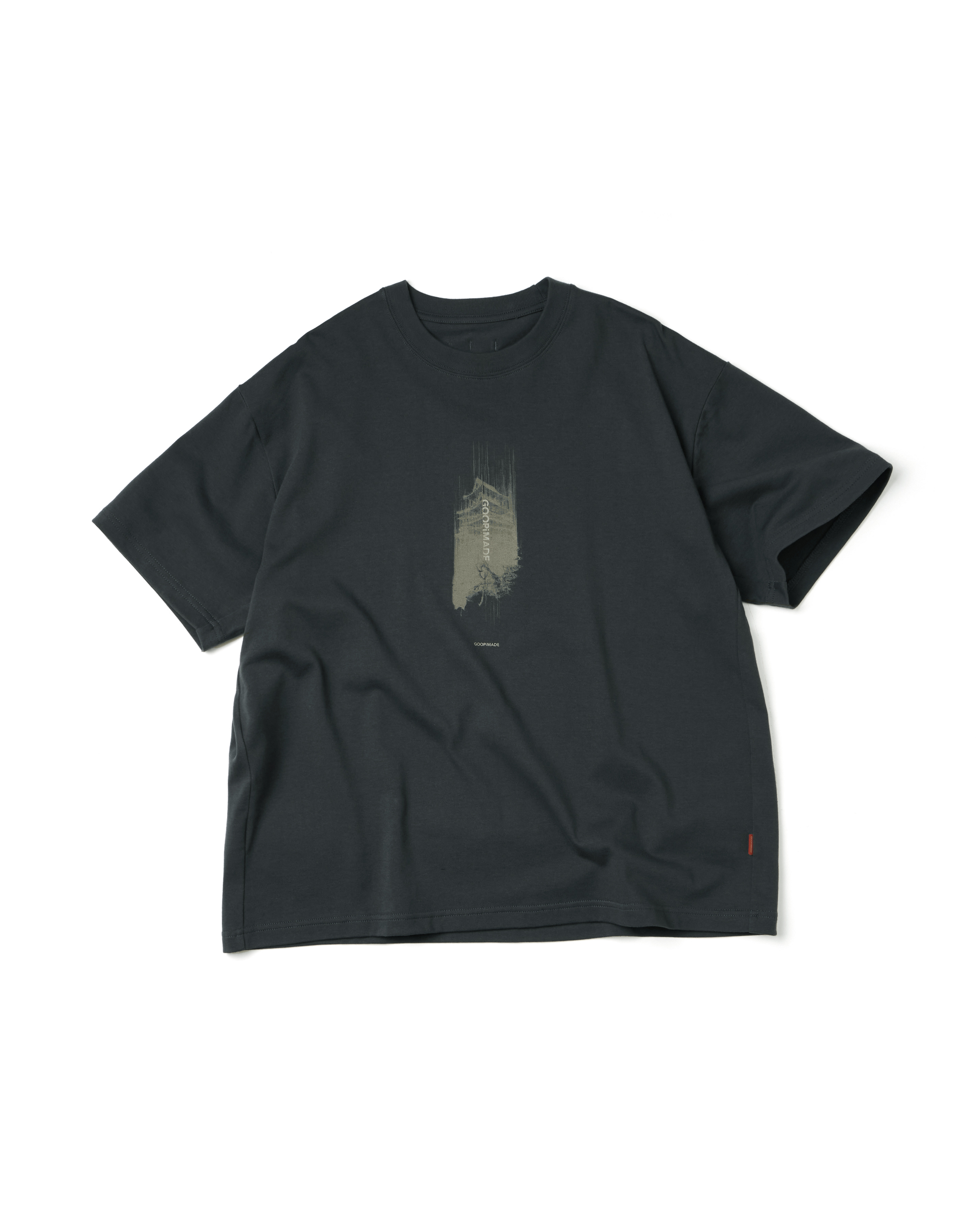 GOOPiMADE GRC-5 宮‧概念圖像短袖 - Charcoal