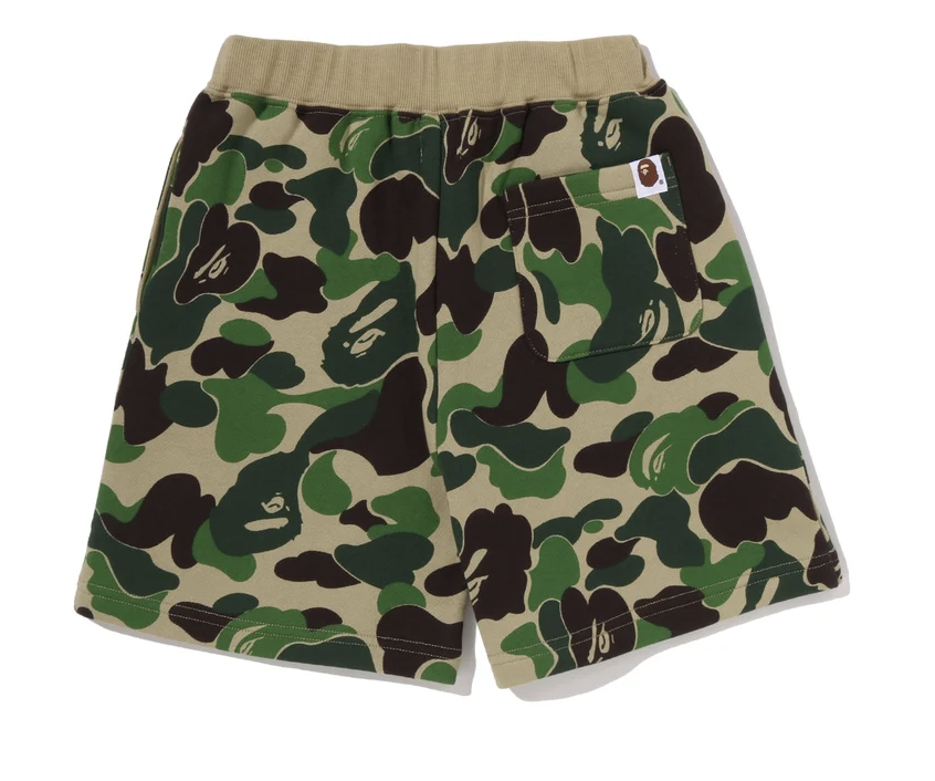【BAPE童裝】0725發售ABC CAMO COLLEGE SHORTS