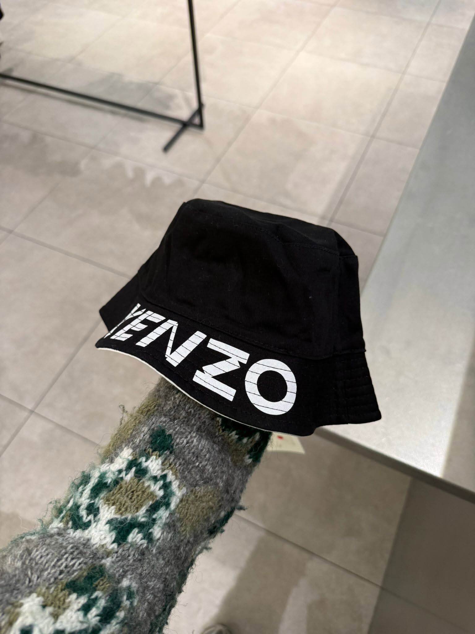 LYS02136 Kenzo 經典雙面漁夫帽