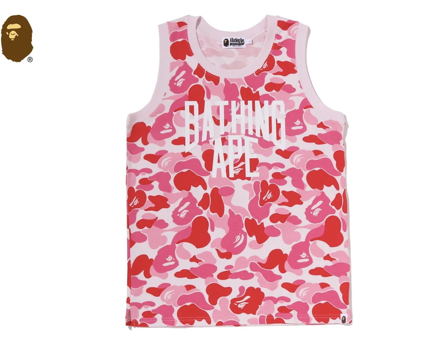 【BAPE男生】0725發售ABC CAMO TANK TOP