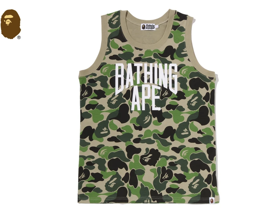 【BAPE男生】0725發售ABC CAMO TANK TOP