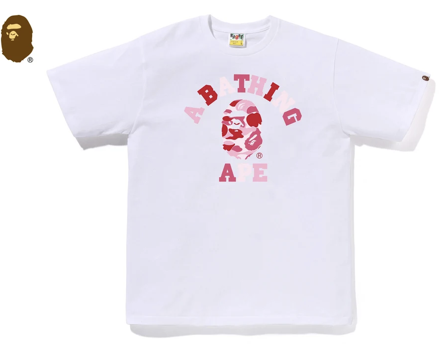 【BAPE男生】0725發售 ABC CAMO COLLEGE TEE