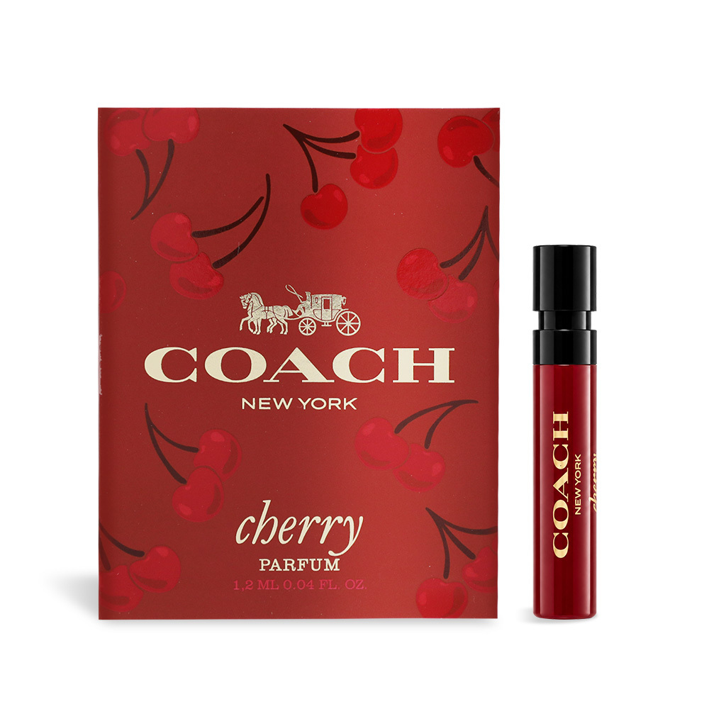 COACH 時尚櫻桃香精針管(1.2ml)-隨身針管香水-百貨公司貨
