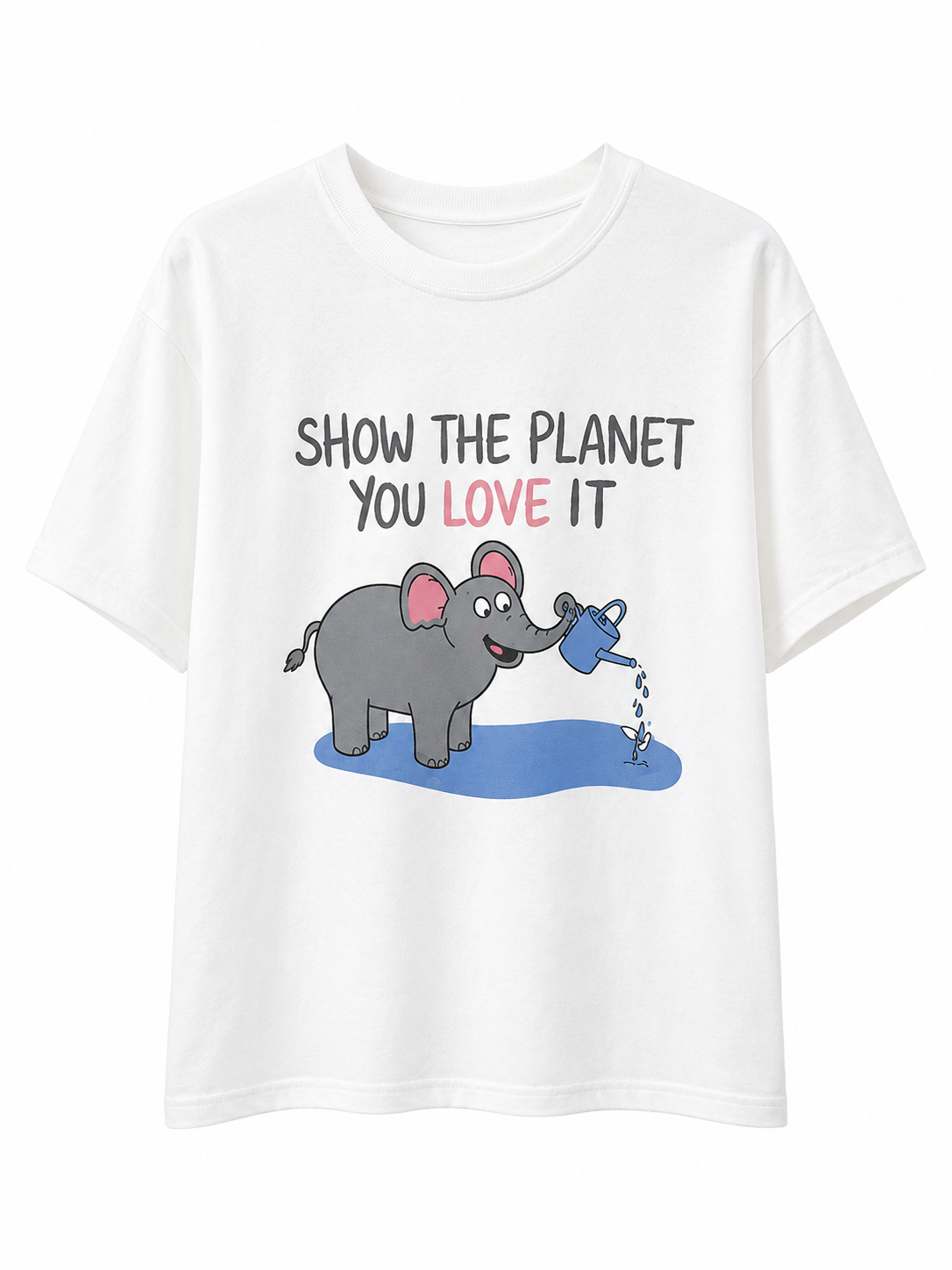 大象圖T-shirt