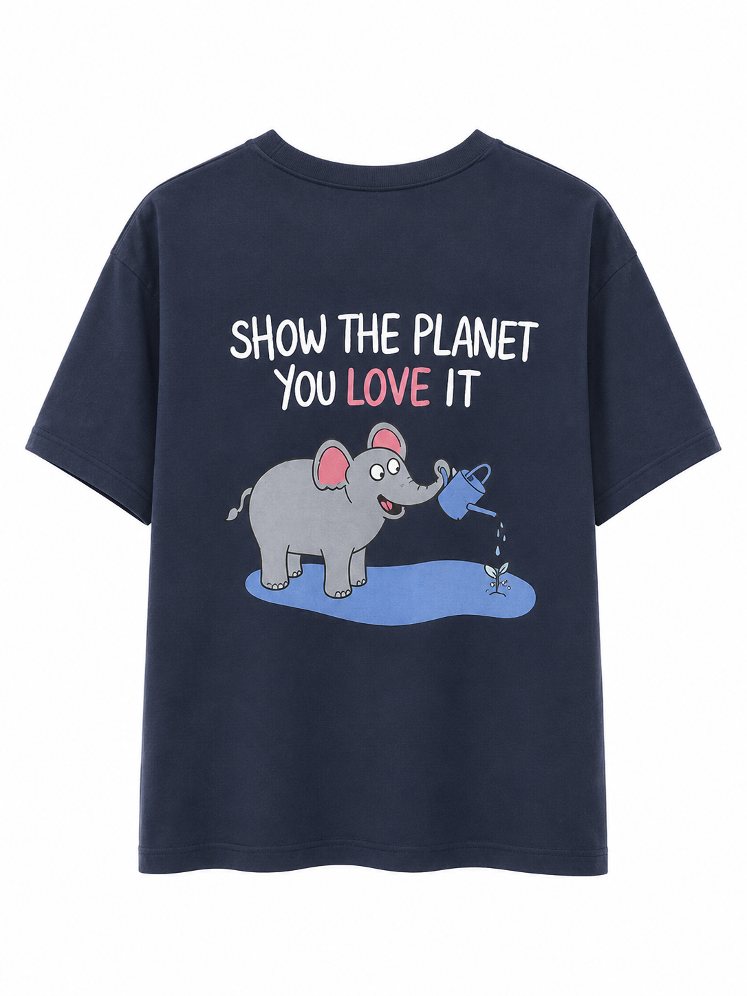 大象圖T-shirt