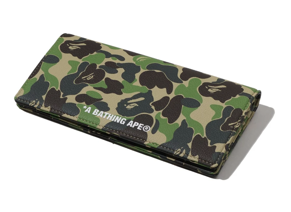 【BAPE配件】0725發售ABC CAMO LONG WALLET