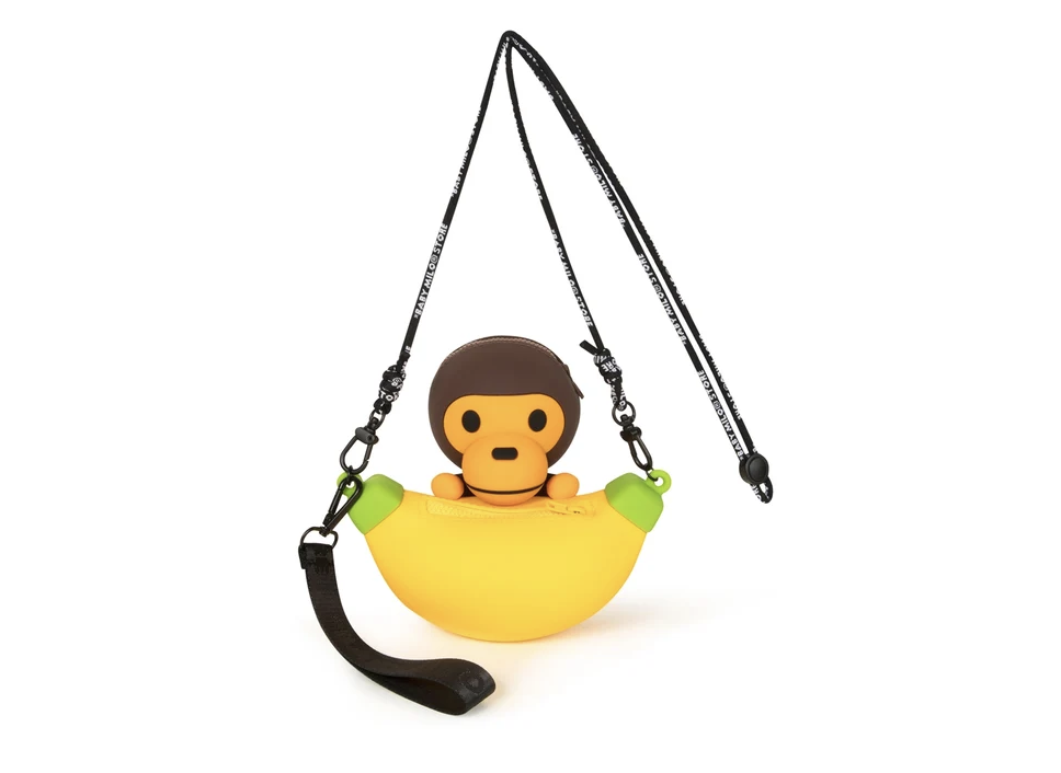 【BAPE配件】0725發售BABY MILO SILICON CROSS BAG