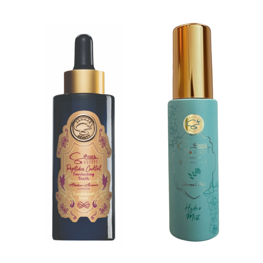 CT013 多肽煥活保濕精華30ml + 大馬士革玫瑰花露噴霧 60ml