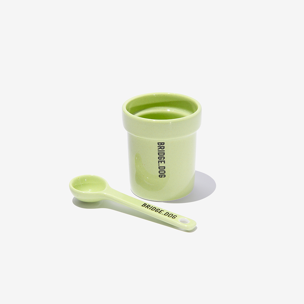 BRIDGE.DOG TOY SPOON & SPOON HOLDER (SET) - LUCKY