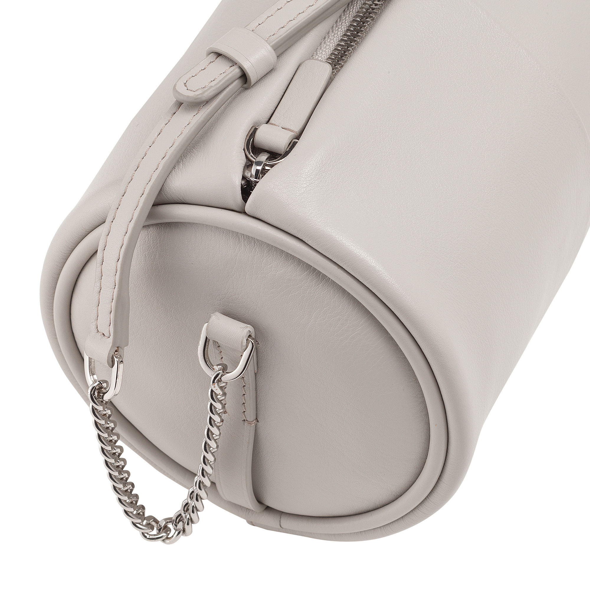 Dudu Leather bag Abigail - 534-6032-39 Pearl Grey