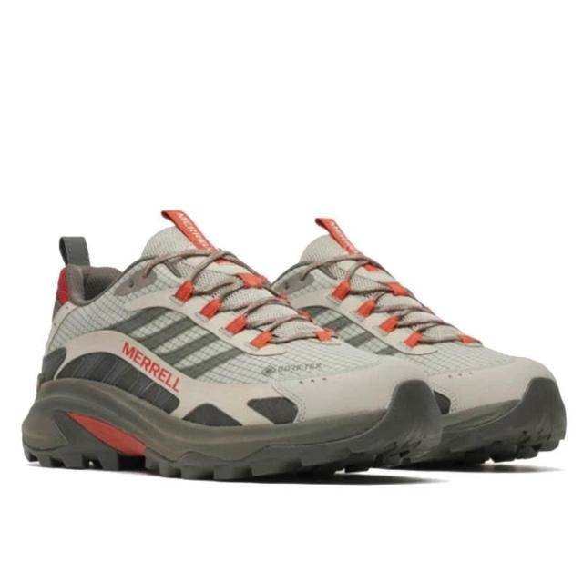 【MERRELL】MOAB SPEED 2 GTX 男防水登山鞋 米灰 /ML00005347