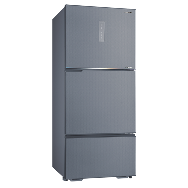 SANLUX 台灣三洋 606L -3°C微凍室 變頻三門電冰箱(SR-V612C-K)
