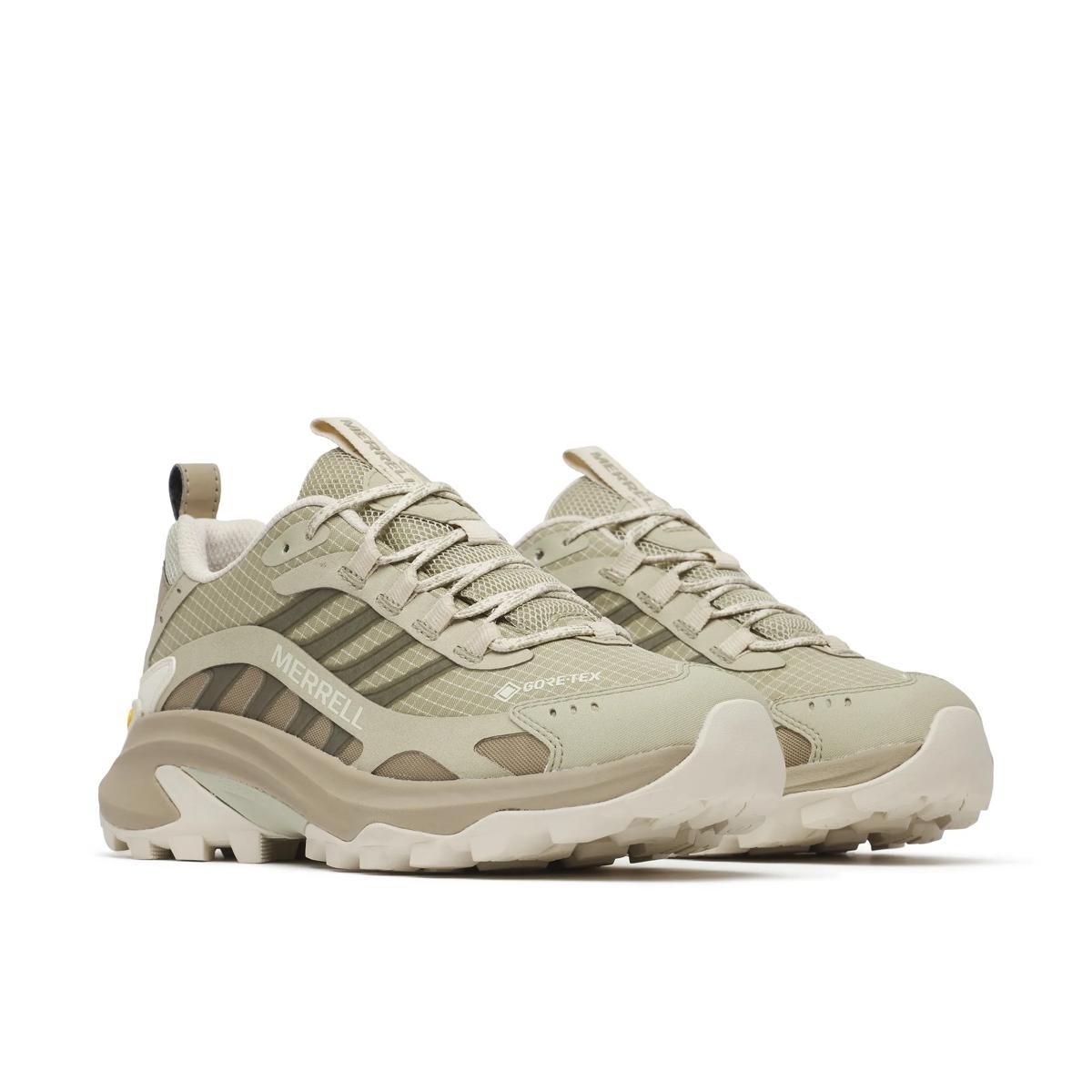 【MERRELL】MOAB SPEED 2 GTX 女防水登山健行鞋 灰綠 / ML00005350