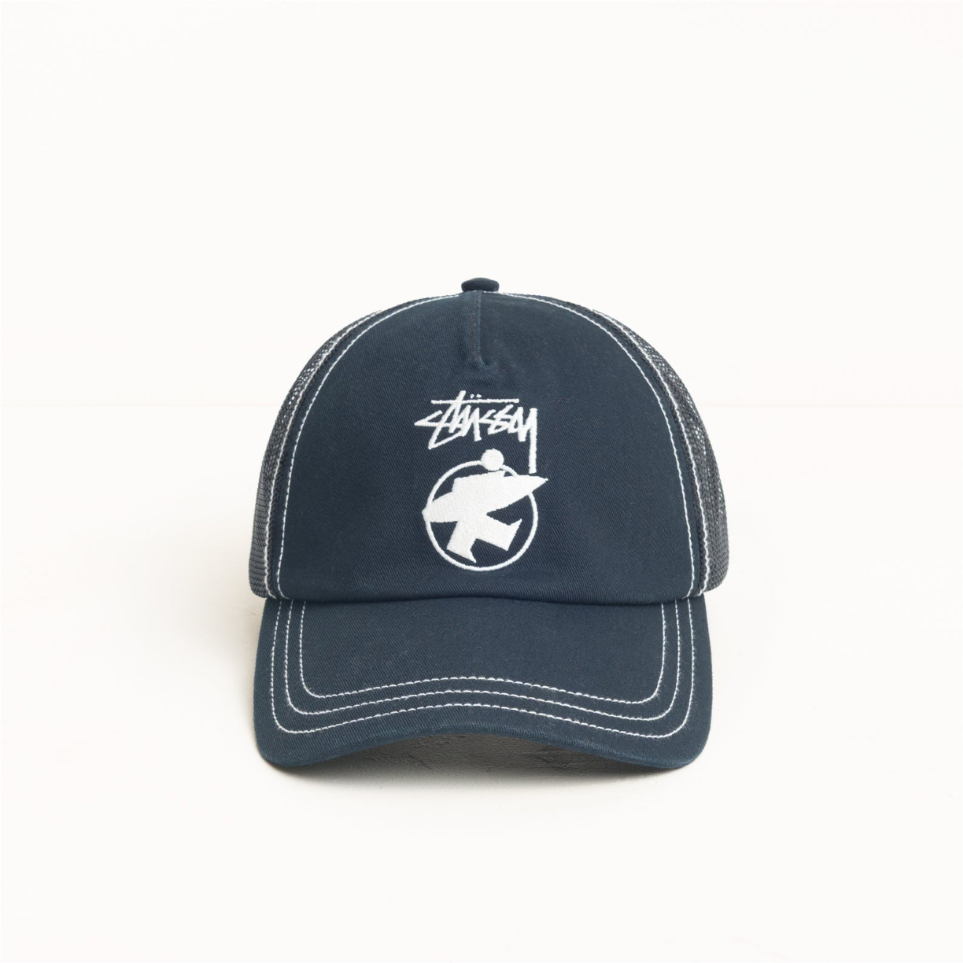 2026SS STUSSY SURFMAN TRUCKER 衝浪 小人 網帽 帽子 現貨 1311213