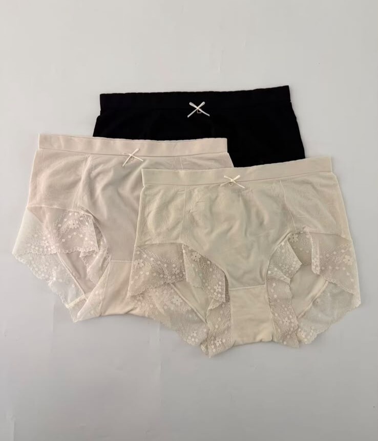 HH99 冰絲天絲料 提臀 抗菌 ( 一SET ) 三條 $399 made in korea