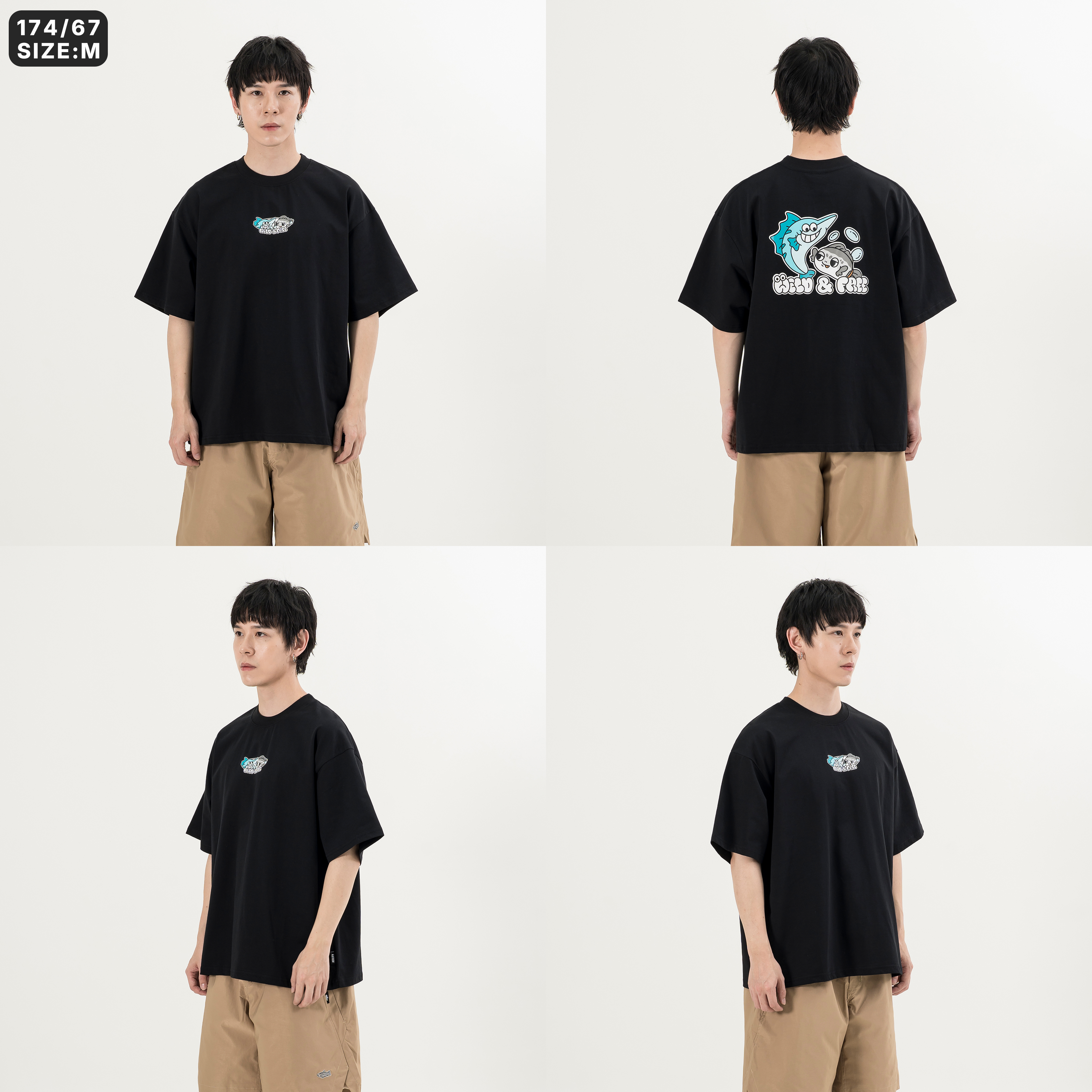 AGILITY x WAF Image Tee / 三島聯名 綠島旗魚 短Tee [RM0-OFF-FMSA-1]