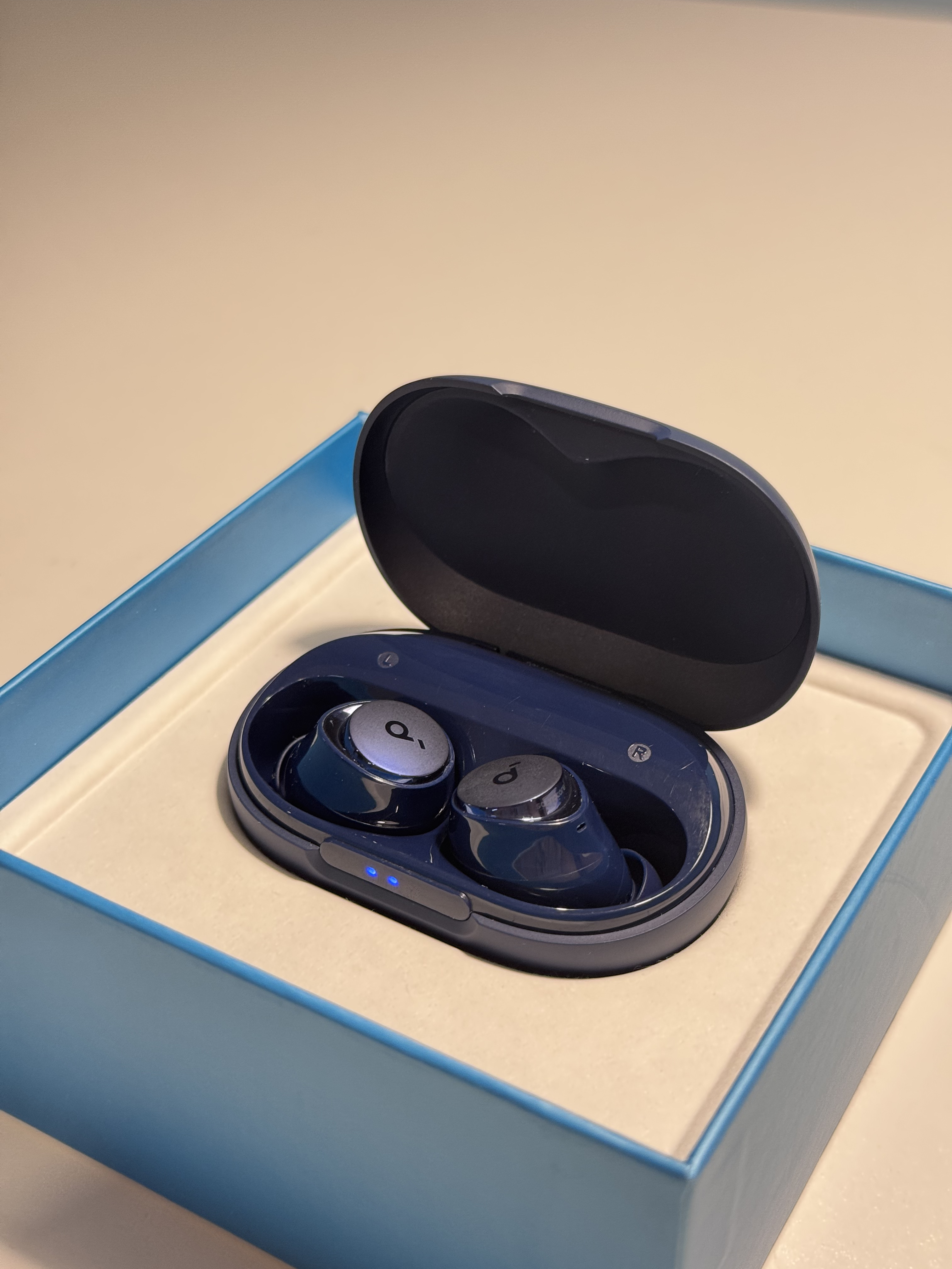 福利品出清【Anker】Soundcore Space A40 主動降噪真無線藍牙耳機 靜謐藍