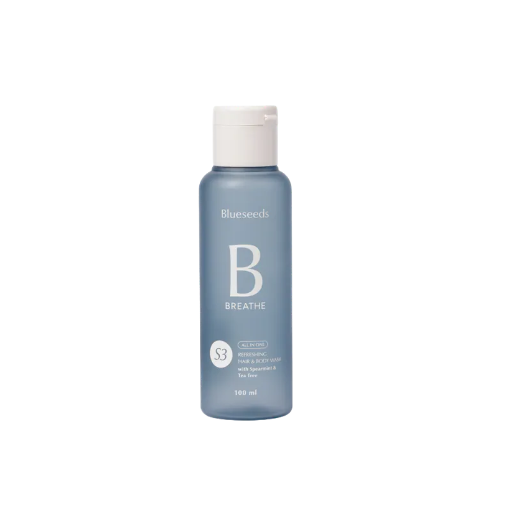 S3 薄荷茶樹全身舒爽潔淨露 100ml｜洗髮沐浴 All in one
