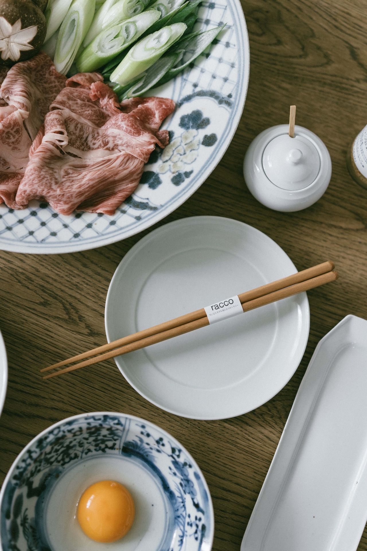燕振興工業racco 系列日本製圓柄方頭防滑好夾實木筷